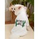 thumbnail image 1 of PETSIN 1pc Petsin Cactus Pattern Printed White Pet T-shirt, 1 of 5