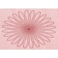 thumbnail image 1 of Ahgly Company Indoor Rectangle Patterned Pastel Red Pink Area Rugs, 7' x 9', 1 of 6