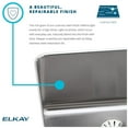 thumbnail image 2 of Elkay ELUHAD111655PD Lustertone 14 x 18-1/2 x 5-3/8" Undermount ADA Kitchen Sink, Perfect Drain, 2 of 7