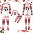 thumbnail image 6 of mgoYE Family Matching Pajamas Winter Letter Christmas Pajamas, Family Christmas Pajamas Matching Sets Cute 26 Initial Letter Xmas Pjs Set Lounge Sleepwear, 6 of 6