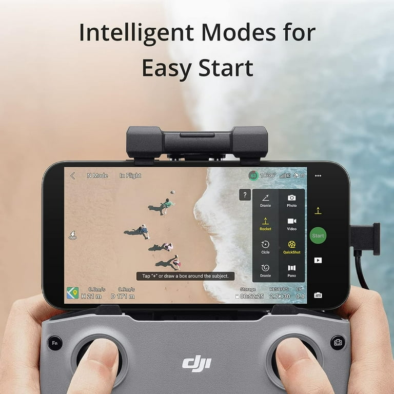 DJI Mini 2 SE Camera Drone Quadcopter with RC-N1 Remote Controller, QHD  Video, 10km Transmission, Under 249g, Return to Home, Automatic Pro Shots