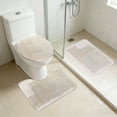 thumbnail image 5 of Yakvarog Bathroom Rugs Soft Bathroom Rugs Set of 3 Pieces, Non-Slide & Comfortable Premiums flannel Bathroom Mat Set, Super Absorbent Rugs for Home Decor, 5 of 6