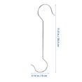 thumbnail image 5 of HLONK 10 Pcs S-shaped Hook Multifunction Bird Feeders Clothes Rack Stainless Steel Heavy Duty Plant Hanger, 5 of 5