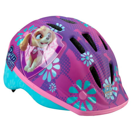 Nickelodeon PAW Patrol Skye Bicycle Helmet, ages 3 - 5, purple / blue