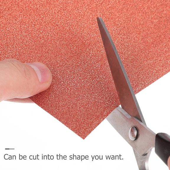 LOLIPPYY Premium Assorted Color Glitter Cardstock Paper 8.5 x 11 Inches Self-Adhesive for Crafts and Scrapbooking