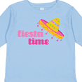 thumbnail image 4 of Inktastic Fiesta Pink Sombrero Girls Long Sleeve Toddler T-Shirt, 4 of 5