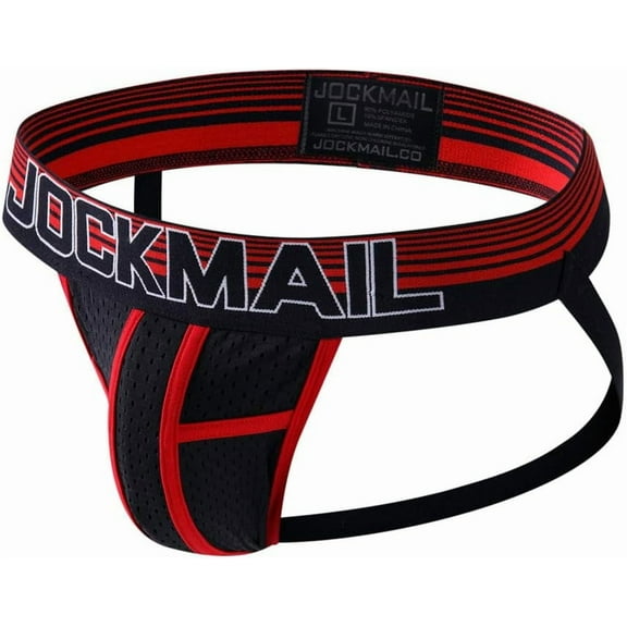 JOCKMAIL Mens Jockstrap Underwear Men Sport Underwear Jockstrap for Gym Sport