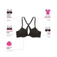 thumbnail image 3 of Maidenform Womens One Fabulous Fit 2.0 Modern Demi Racerback Underwire Bra, 32D, 3 of 4