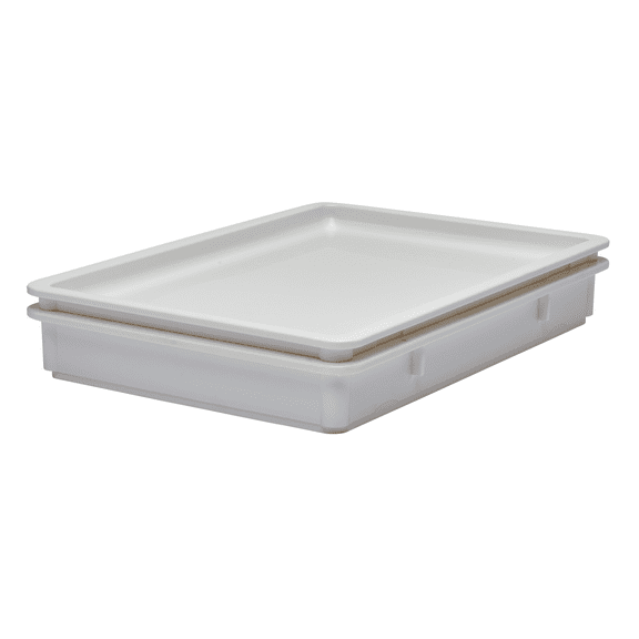 Pizza Dough Box Cover 18" X 26" White