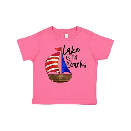 

Inktastic Lake of the Ozarks Sailboat Gift Toddler Boy or Toddler Girl T-Shirt