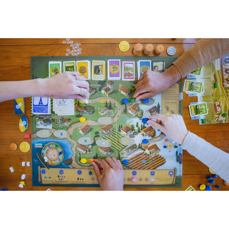 Viticulture World Cooperative Expansion Board Game - For 1-6 Players, Requires Base Game