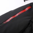 thumbnail image 6 of XMMSWDLA Deals Clearance Tops for Men Winter Stitching Casual Thick Fit Side Seam Pockets Warm Zipper Cotton Jacket, 6 of 7