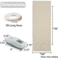 thumbnail image 7 of Vaunn Medical Alternating Pressure Mattress Topper with Pump, 36"x78"x3", Fsa/Hsa Eligible, 7 of 7