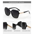 thumbnail image 2 of KALIYADI Women's Oversized Sunglasses Retro Polarized Sun Glasses with UV Protection for Women（2 Pack), 2 of 8