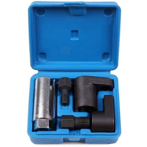 ECCPP 2 Impact Sockets 2 Thread Chasers Engines Oxygen Sensor Socket Vacuum Wrench Tools Kit for Most Modern Vehicles