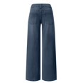 thumbnail image 5 of Audhol Womens Jeans, Jeans for Women High Waist Baggy Wide Leg Jeans Stretchy Denim Pants Stretchy Jeans for Women Navy XL, 5 of 5