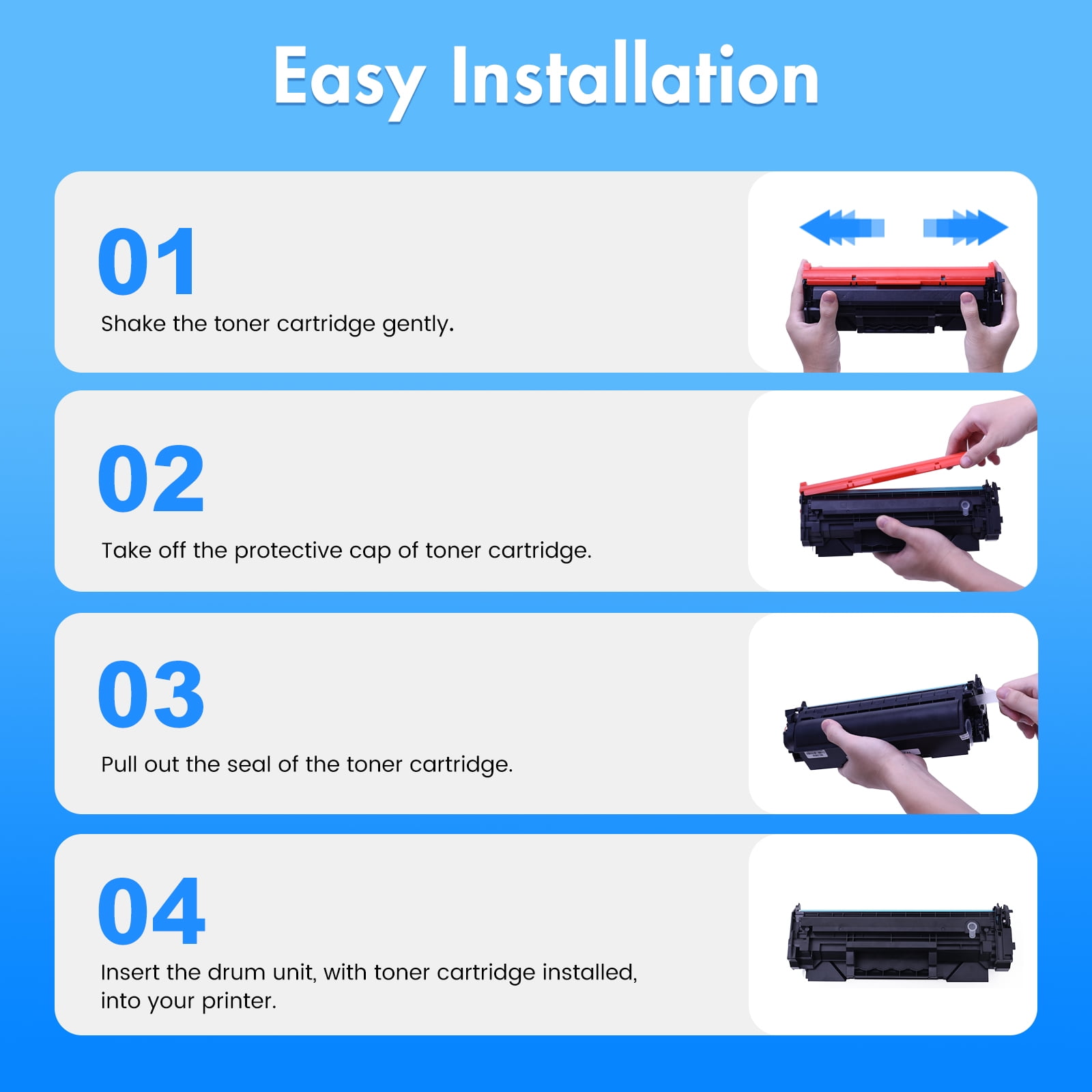 138A Black Toner Cartridge with Chip Compatible Replacement for HP 138A W1380A 138X W1380X for HP Laserjet Pro 3001dw 3001fdw MFP 3101fdw Printer Ink (2 Pack)