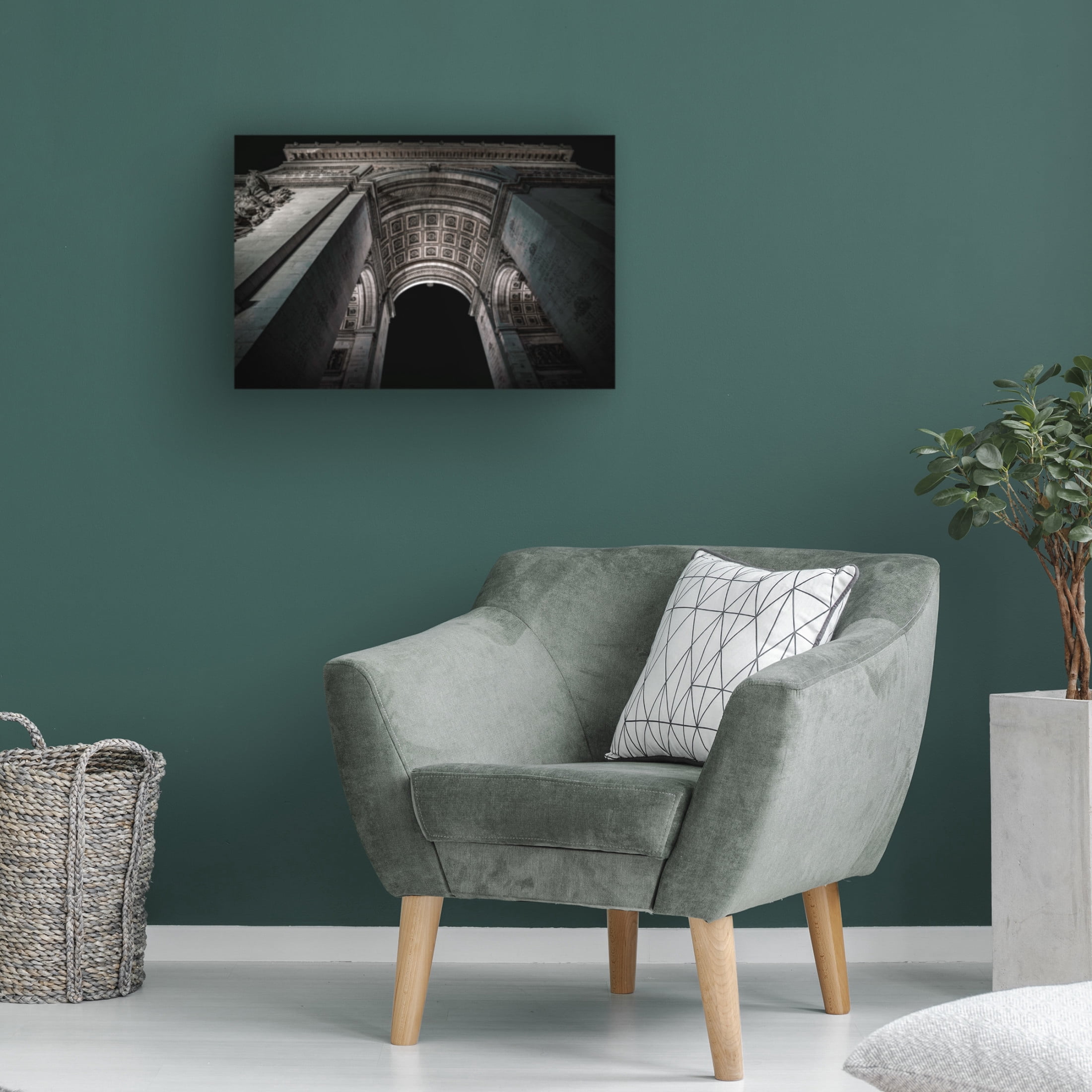 Trademark Fine Art Amir   Arc de Triomphe Canvas Wall Art