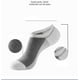 thumbnail image 5 of Calcetines invisibles para hombre/mujer, tobillo de corte bajo, invisibles, antideslizantes, finos, transpirables, calcetines casuales, color negro XL Jormftte HMJM170-2, 5 of 5