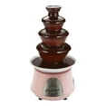thumbnail image 4 of Chocolate Fountain Machine, 4-Tier Electric Chocolate Fondue Fountain,120V 180W Stainless Steel Melting Machine,Cheese Fountain,2.2Lbs Capacity, Food-Grade PP, Pink for Wedding,Party, Birthday, 4 of 20