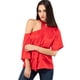 thumbnail image 1 of Blusa roja un hombro AMAD Casual para mujer Talla L, 1 of 5