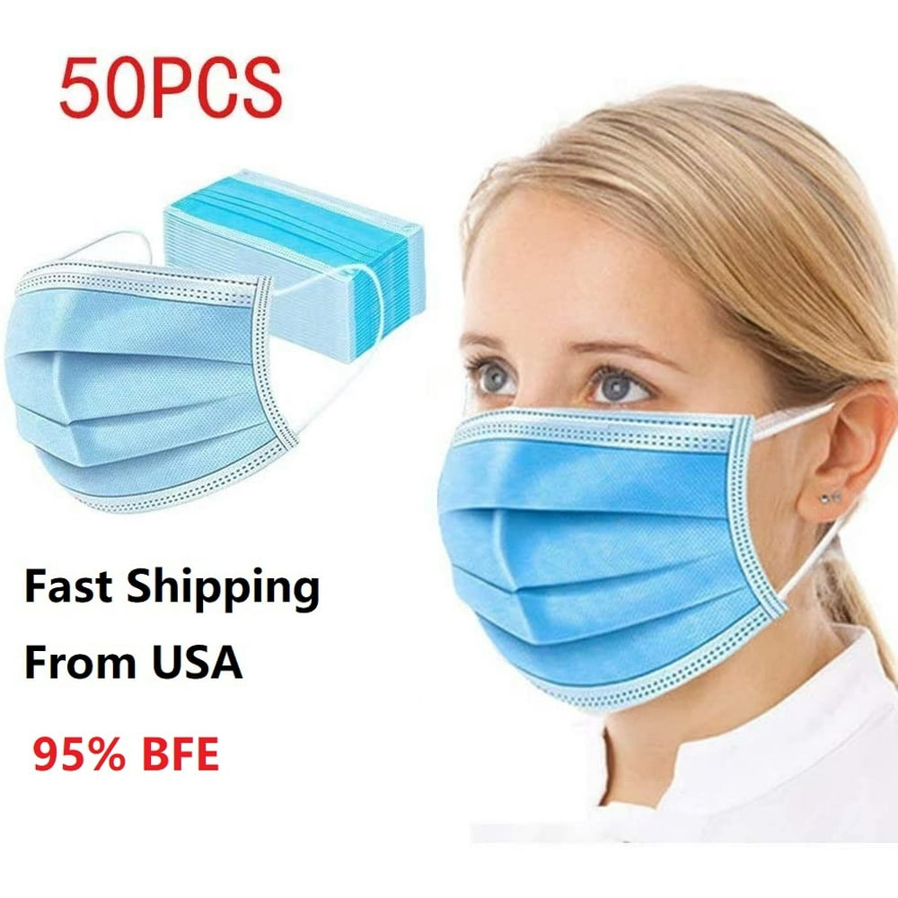 Disposable 3Ply with Earloop for Personal use face mask (50 pcs)non