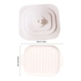 thumbnail image 3 of QJUHUNG 5PCS Air Fryer Silicone Liners For 2 To 3 QT Small Air Fryers 2 Pack Square Non-Stick Reusable Air Fryer Liners Silicone Pot Basket Bowl Tray Baking Tray Air Fryer Accessories, 3 of 9