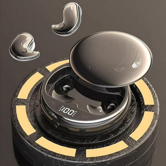 GFHFHITJ Mini Wireless Earbuds Bluestooth In Ear Light-Weight Headphones Built-In Microphone, Waterproofs, Immersive Premium Sound Long Distance Connection Headset