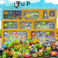 thumbnail image 2 of Plantes Authentiques vs Zombies Ensemble de Jouets Complet Fait Main Poupée Dessin Animé Vinyle, 2 of 7