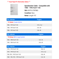 thumbnail image 2 of Speedometer Cable - Compatible with 1980 - 1995 Ford F-150 1981 1982 1983 1984 1985 1986 1987 1988 1989 1990 1991 1992 1993 1994, 2 of 2