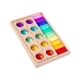 thumbnail image 3 of Juego de bloques de construcción arcoíris para niños y niñas, ideal para aprendizaje temprano, como regalo de cumpleaños, juego de apilamiento,, 3 of 9