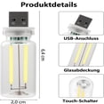 thumbnail image 6 of USB Car Night Light Bulb - Mini Portable Ambient Lighting Lamp for Car Interior Bedroom Desk and Camping Plug-in Decoration, 6 of 6