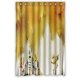 thumbnail image 1 of Cortina de ducha Impermeable ABPHQTO Edificio Ciudad 120x180 cm, 1 of 2