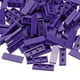thumbnail image 1 of Uxcell 122Pcs Bloques Planos a Granel, Azulejos Clásicos Púrpuras 1x3 con Superficie Lisa, Accesorios de Bloques de Construcción Compatibles para Construir Pisos, Paredes, Artes de Mosaico Pixel, 1 of 4