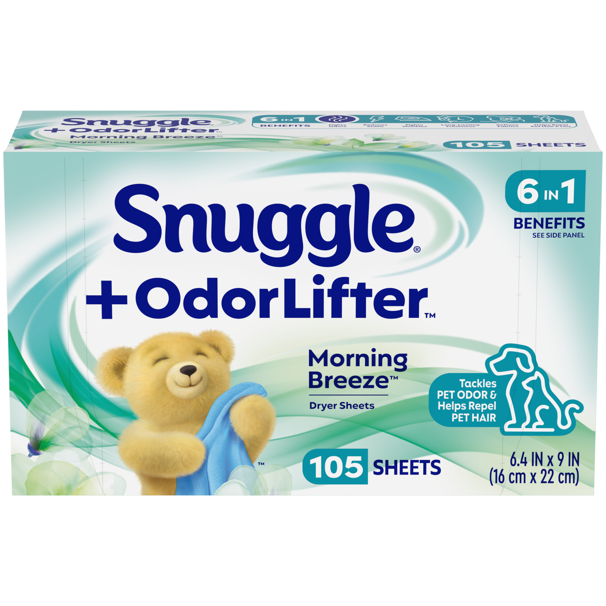 Snuggle OdorLifter Morning Breeze Dryer Sheets 2-Pack photo 2