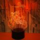 thumbnail image 4 of Lámpara de ilusión óptica con luz nocturna LED 3D con 16 colores cambiantes y control remoto táctil inteligente, lámpara de noche para niños, regalo de cumpleaños de Navidad para niñas y niños, motoci, 4 of 5