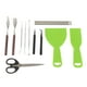 thumbnail image 2 of Juego De Herramientas De Deshierbe De Vinilo, Herramientas De Deshierbe De Vinilo Artesanal Resistente Al Desgaste Con Bolsa De Almacenamiento Para El Hogar ANGGREK 12 Pcs Weeding Tools, 2 of 8