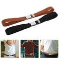 thumbnail image 1 of RUNROTOO 2 Pcs Ceintures Simples Confortables pour Enfants Fer Réglable et Élastique Usage Quotidien Moyen, 1 of 8
