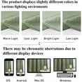 thumbnail image 6 of Sage Green Curtains for Living Room Soft Velvet Back Tab Nursery Bedroom Window Panels 96 inches Long Room Darkening Thermal Insulated Drapes, W42 x L96, 2 Panels, 6 of 8