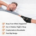 Tennis Elbow Brace,Night Sleep Elbow Elbow Splint,Adjustable Stabilizer with