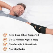Tennis Elbow Support and Braces with 2 Removable Metal Splints for Women & Men,Elbow Brace for Tendonitis and Tennis Elbow Relief,Arm Brace Compression Sleeve