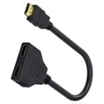 thumbnail image 2 of Adaptador Divisor HDTV 1 en 2 1080P, Macho A 2 Hembra, Cable de Conversión HD Macho A Hembra., 2 of 6