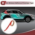 thumbnail image 2 of Unique Bargains Pinstripe Tape 0.59inch 32.81ft Car Stripes Pinstripe Decals Red 1 Pc, 2 of 7