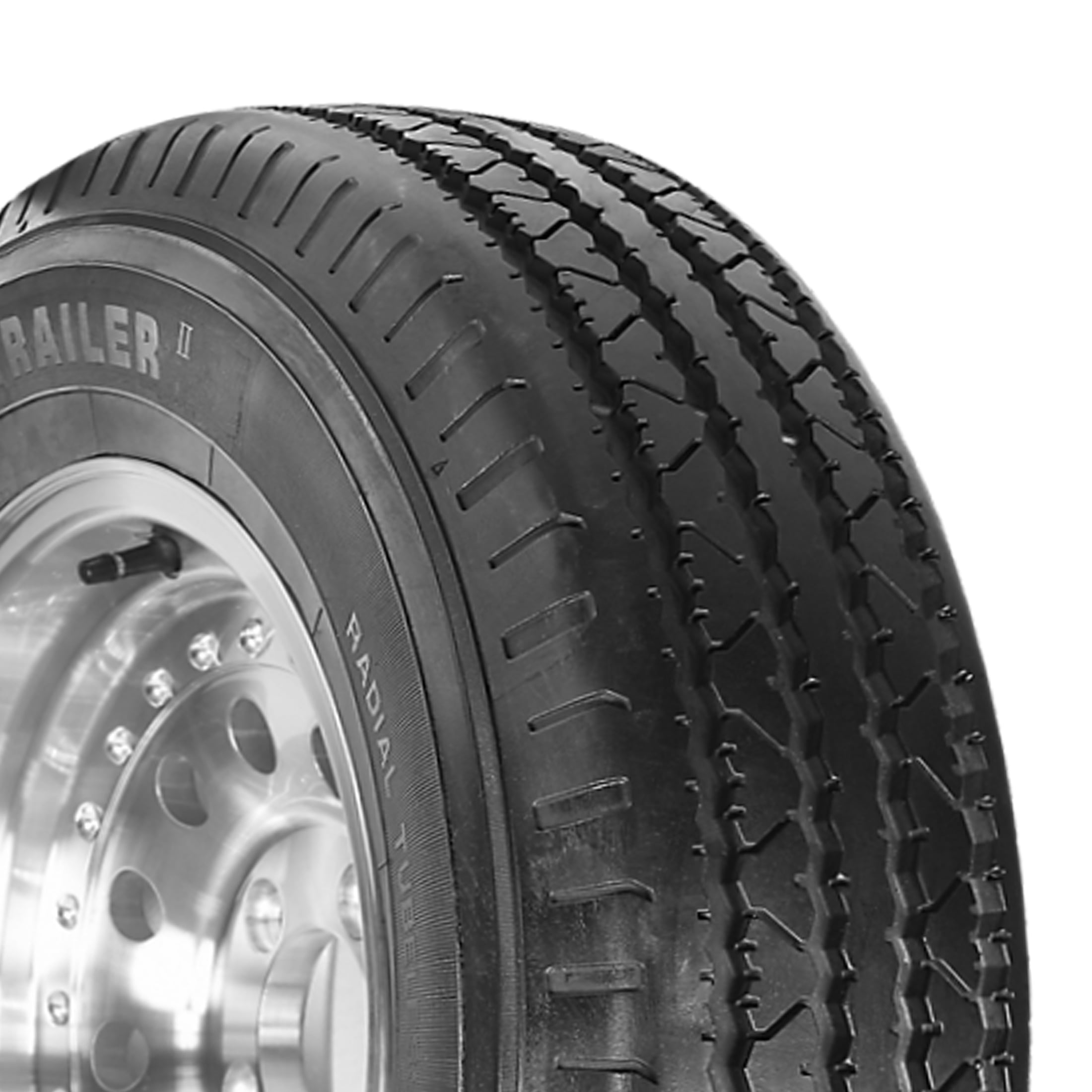 Power King HD Radial Trailer II ST205/90R15 10PR 118/113L E Trailer Tires ST205/90R/15 (Tire Only)