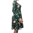 thumbnail image 2 of Vestido de mujer con estampado navideño Ropa de niña de dibujos animados Vestido de manga larga con ambiente de festival Vestido femenino, Tipo 4, S Speravity AP003995-19, 2 of 3