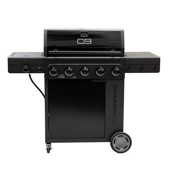 Performance Series FlavorMax 5 Burner Gas Grill Cabinet with side burner and 12" griddle, Performance Series™ 5-Burner