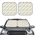 thumbnail image 2 of Fotbe Undersea Animals 2-Piece Car Windshield Sun Shade | Sun Blocker for Car Windshield | Foldable Automotive Interior Accessories for Sun Protection-Small, 2 of 6