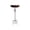 Reddish brown#007, variant on Outdoor Bird Fountain - Metal Drinking Bowl with Stand for Bird Garden, 27.55 Inch Height Garden Birdbath, Terrace, and Outdoor Balcony Decoration