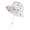 White, variant on [CHSJU] UPF 50+ Wide Brim Bucket Hat Sun Protection Cap for Toddler Boys Girls Summer Beach Outdoor Wear