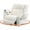 L1095-White, variant on LITVZ Power Oversized Swivel Rocker Recliner with Adjustable Headrest, Dual Motor Glider Nursery Rocking Chair with Vibration Heat, USB A&C Ports, Armrest Storage, Cup Holder for Adults